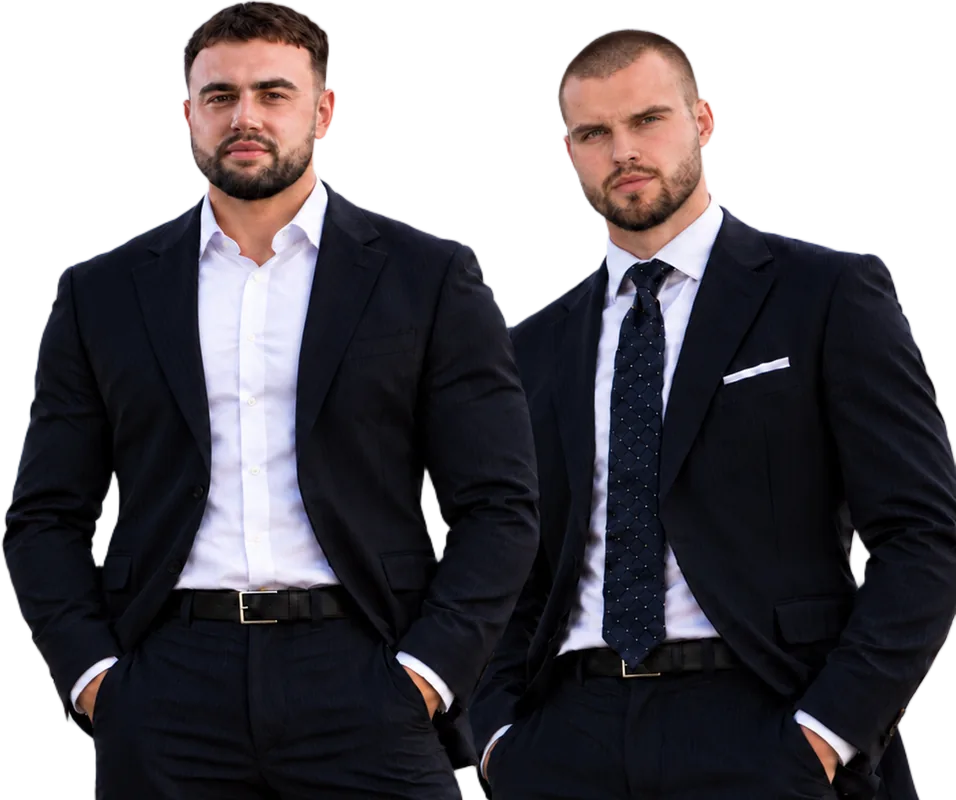 Mateusz Mołczan (z lewej) i Maciej Krawiecki (z prawej)